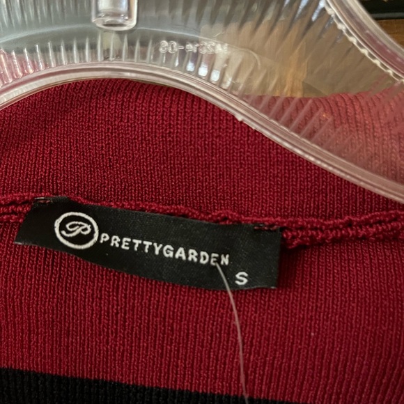 Striped tank top cap sleeve top - Picture 4 of 4